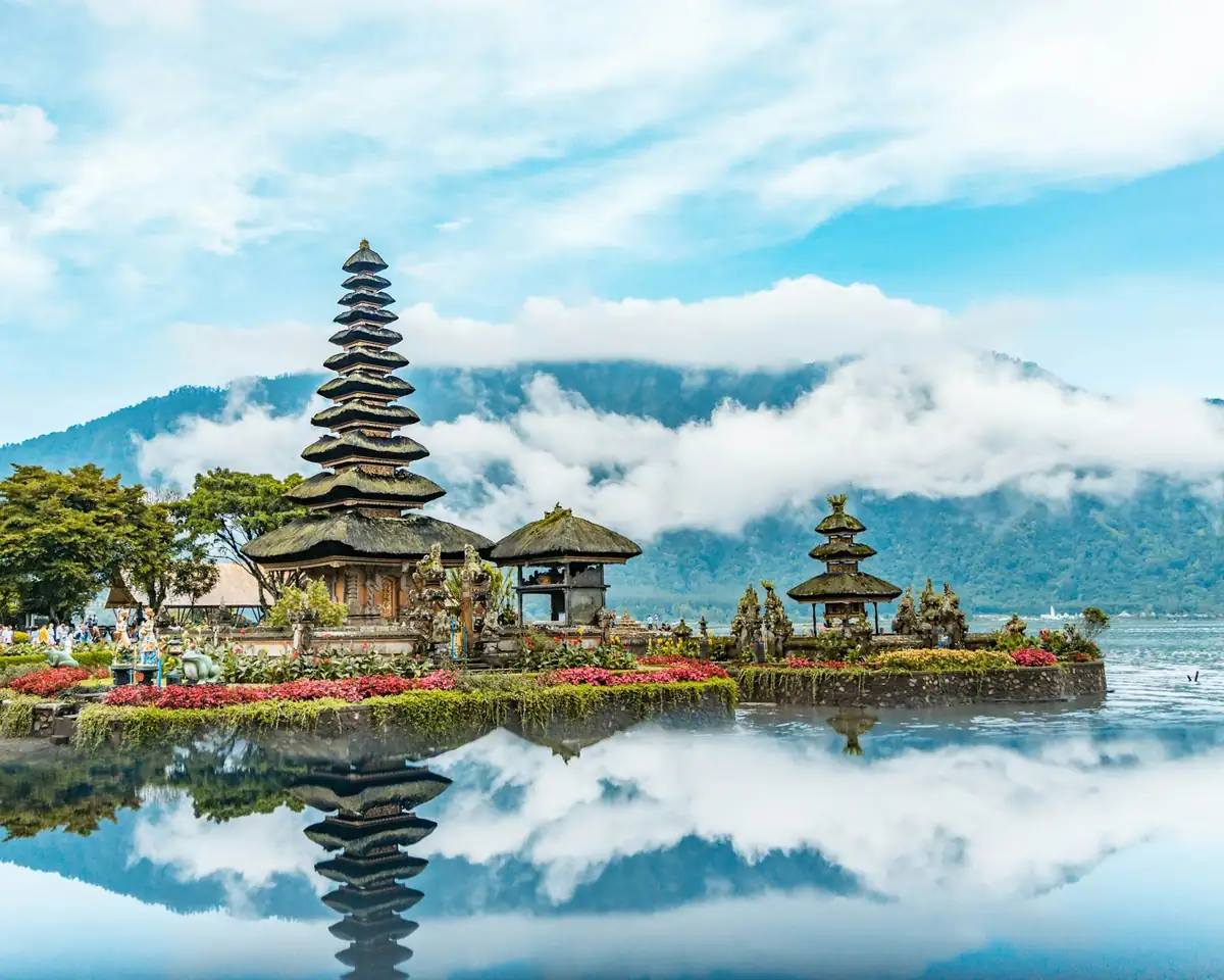 Ulun Danu Beratan Temple on Lake Beratan
